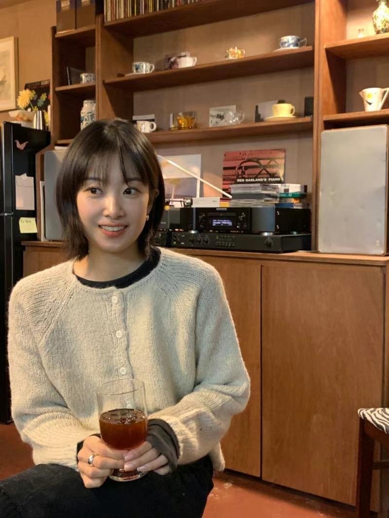 DE FOND韓國直郵女裝新品24秋冬人氣時尚真品休閑熱賣針織衫DE FOND針織衫圖色2