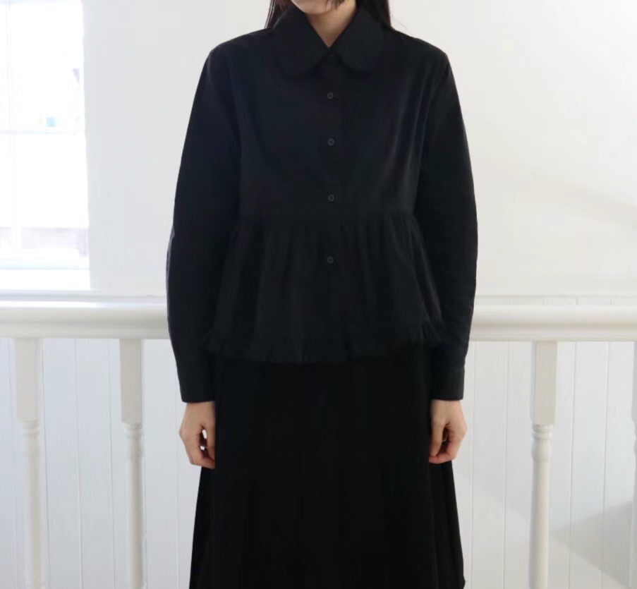 LIVING/CO-씨오-T韓國直郵女裝新款職業熱賣24秋冬襯衫蕾絲衫CO CO/LIVING襯衫/蕾絲衫