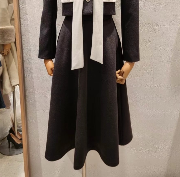 Ruhot直郵韓國代購女裝新品24秋冬人氣真品熱賣推薦時尚長裙Ruhot長裙圖色1