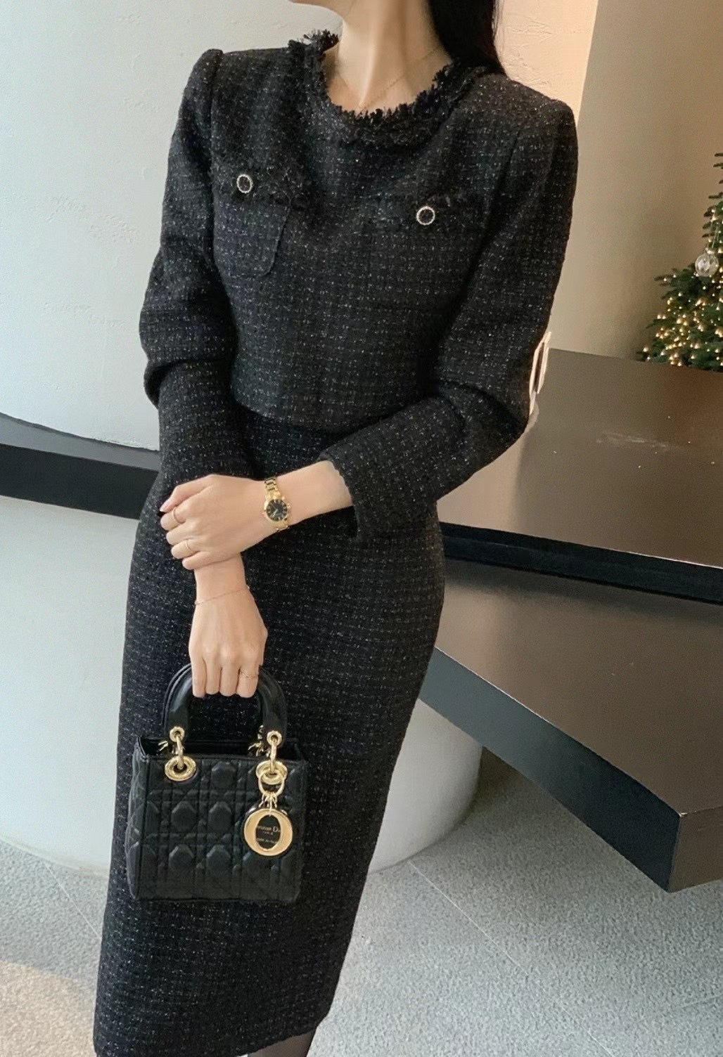 Ruhot韓國直郵東大門實拍女裝新品人氣職業推薦半身裙中短裙Ruhot半身裙/中短裙