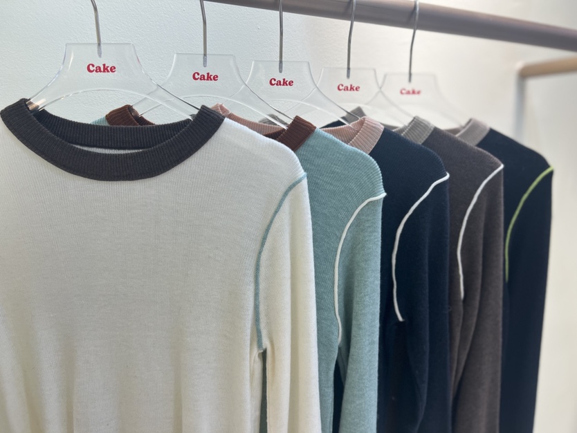 CAKE東大門實拍女士新品時尚推薦休閑24秋夏人氣熱賣針織衫CAKE針織衫