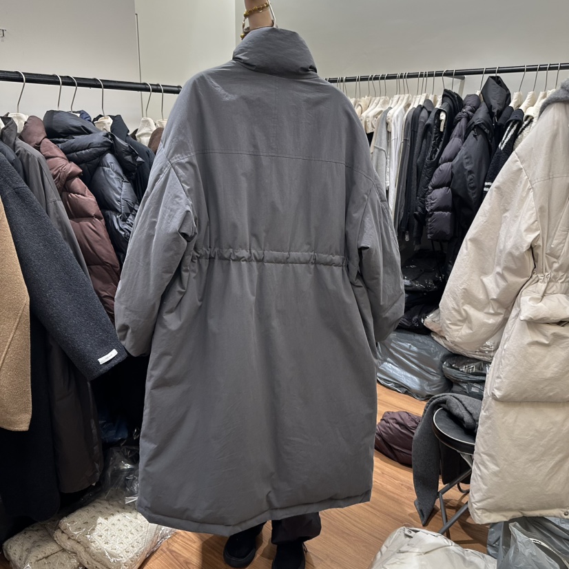 JADE MARKET東大門代購女裝新款時尚真品人氣長款羽絨服鴨絨JADE MARKET長款羽絨服