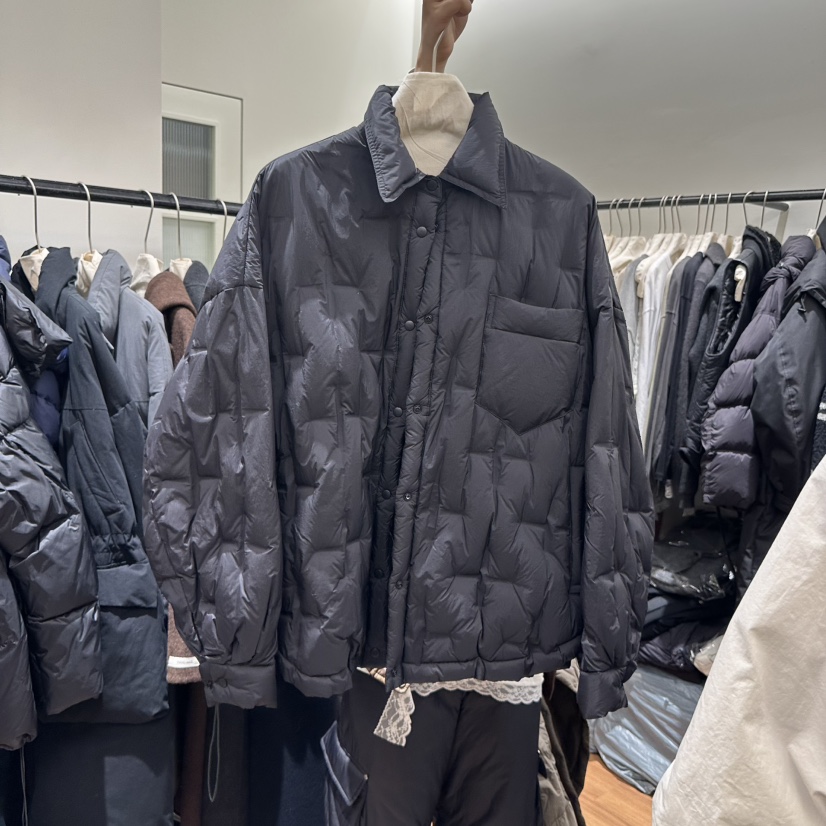 JADE MARKET東大門直郵女士新款職業24秋夏短款羽絨服鴨絨JADE MARKET短款羽絨服圖色2