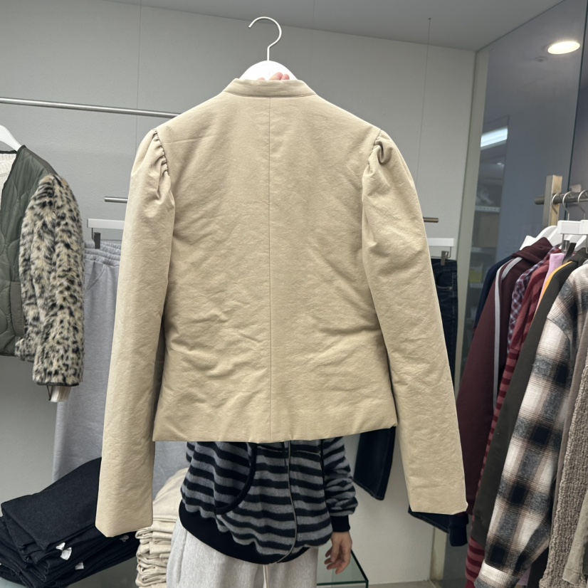 NEUTER東大門實拍女士新款推薦24秋夏時尚休閑人氣短款棉服NEUTER短款棉服
