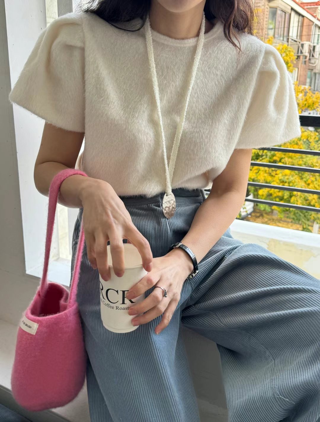 GLOSSY東大門代購女士新品推薦休閑真品熱賣時尚職業人氣T恤GLOSSYT恤圖色2