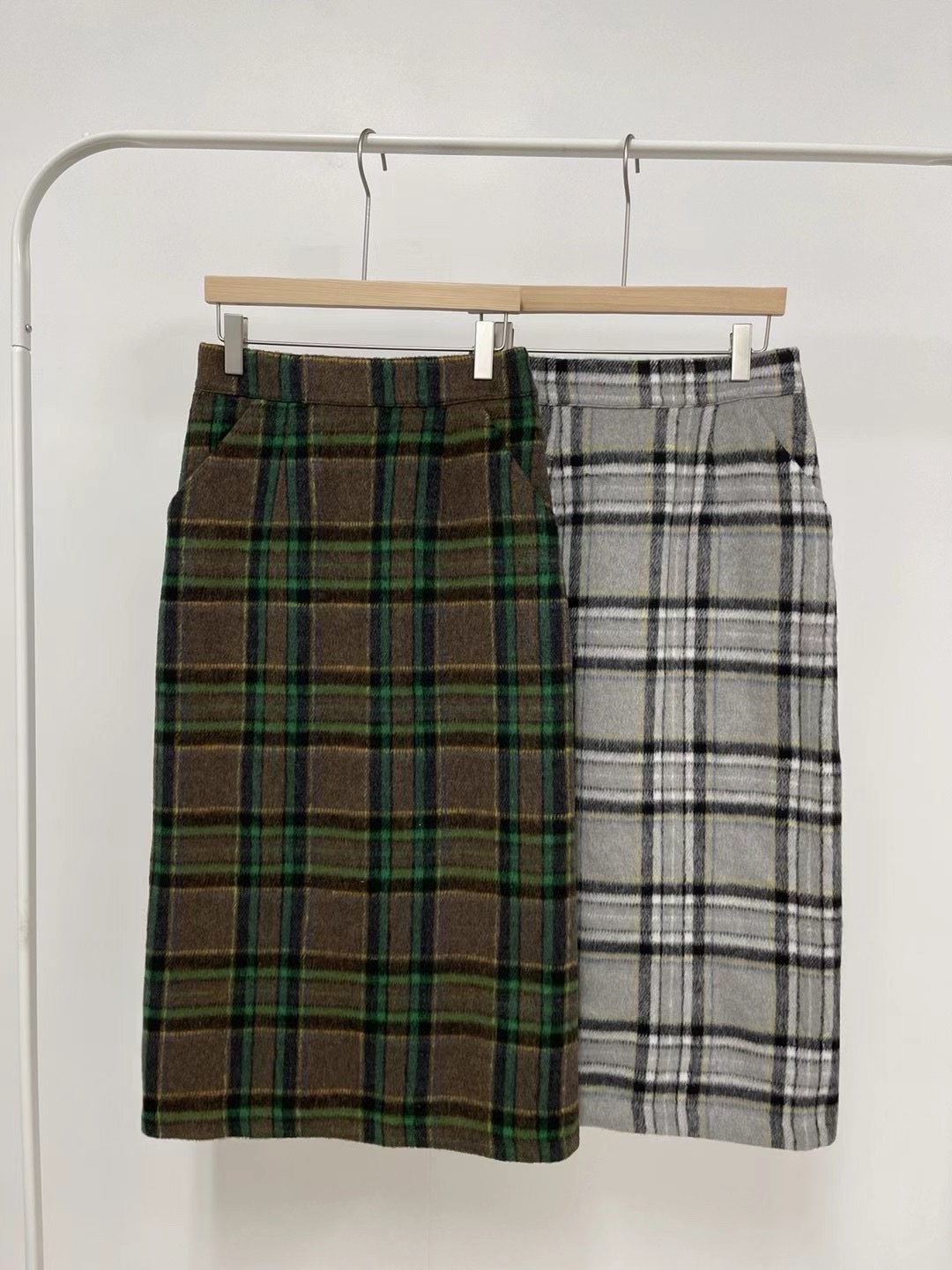 버터플라이東大門代購女裝新品24秋夏人氣真品半身裙中短裙버터플라이半身裙/中短裙