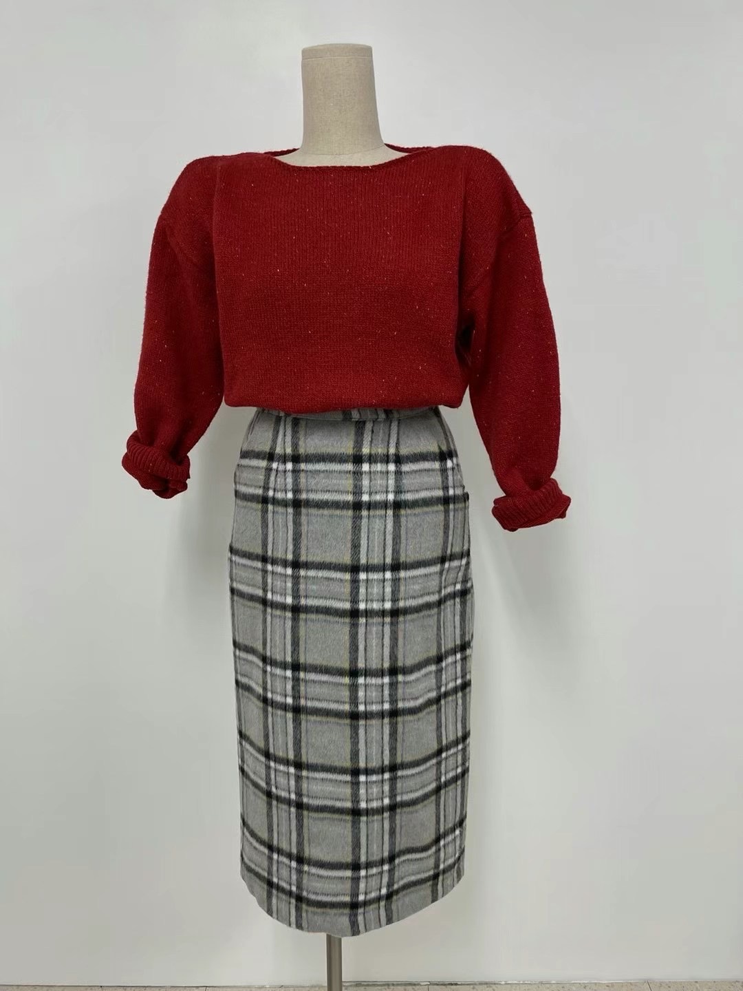 버터플라이東大門代購女裝新品24秋夏人氣真品半身裙中短裙버터플라이半身裙/中短裙