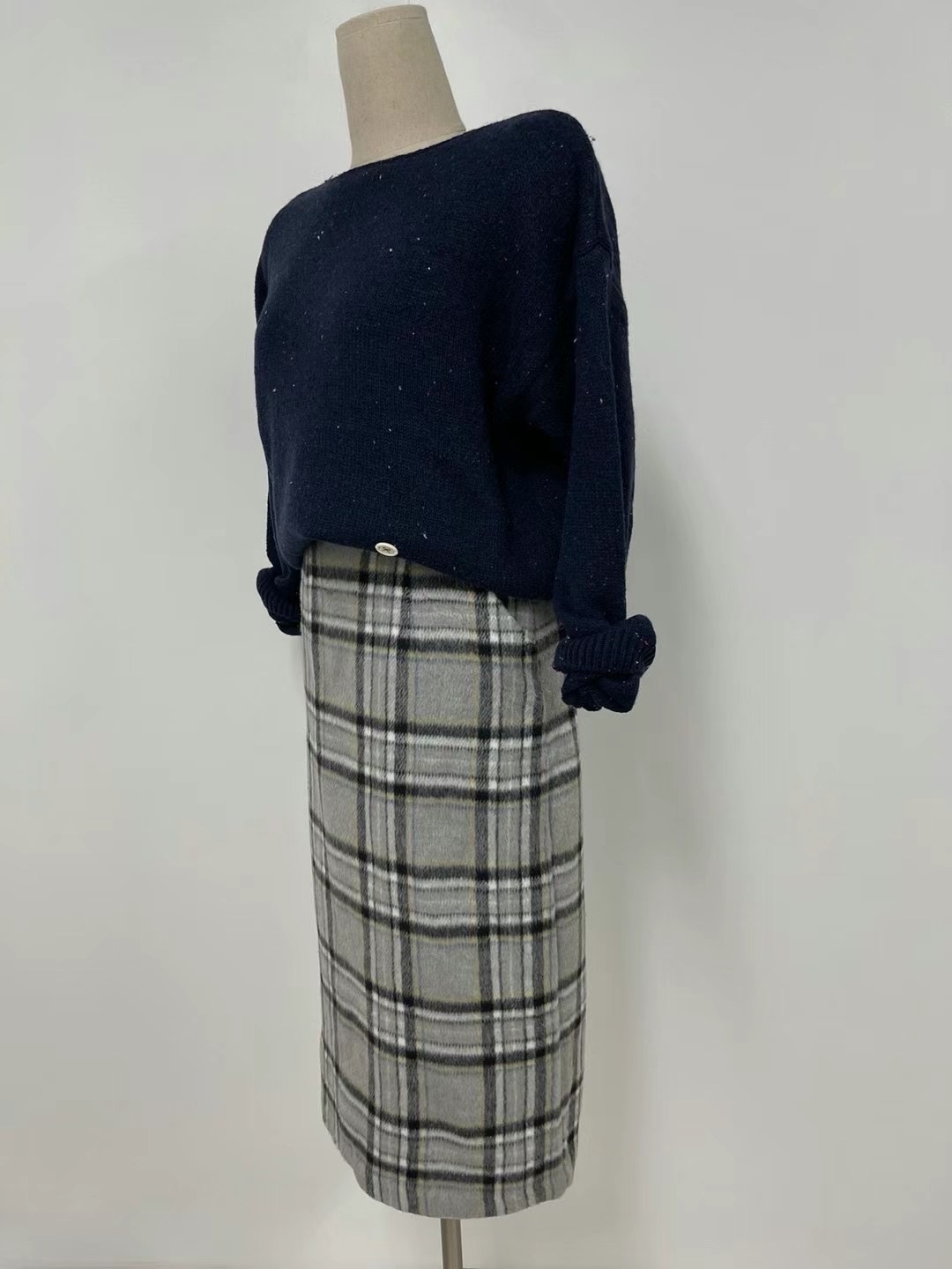 버터플라이東大門代購女裝新品24秋夏人氣真品半身裙中短裙버터플라이半身裙/中短裙