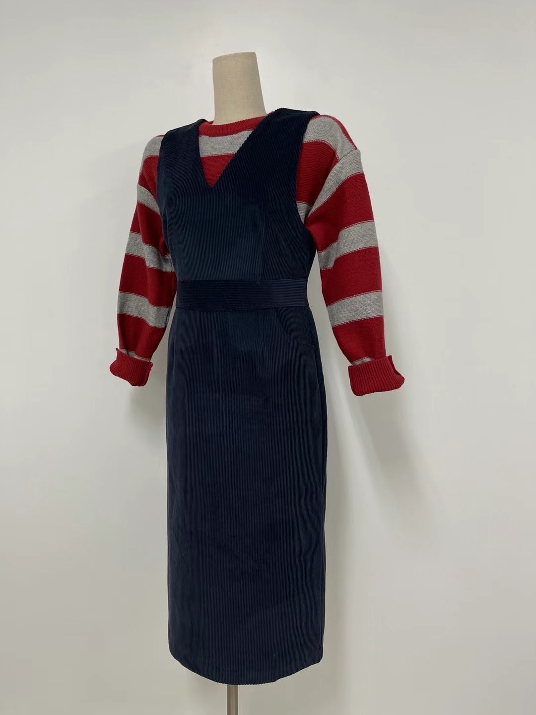 버터플라이東大門代購女裝新品職業人氣24秋夏真品熱賣連衣裙버터플라이連衣裙
