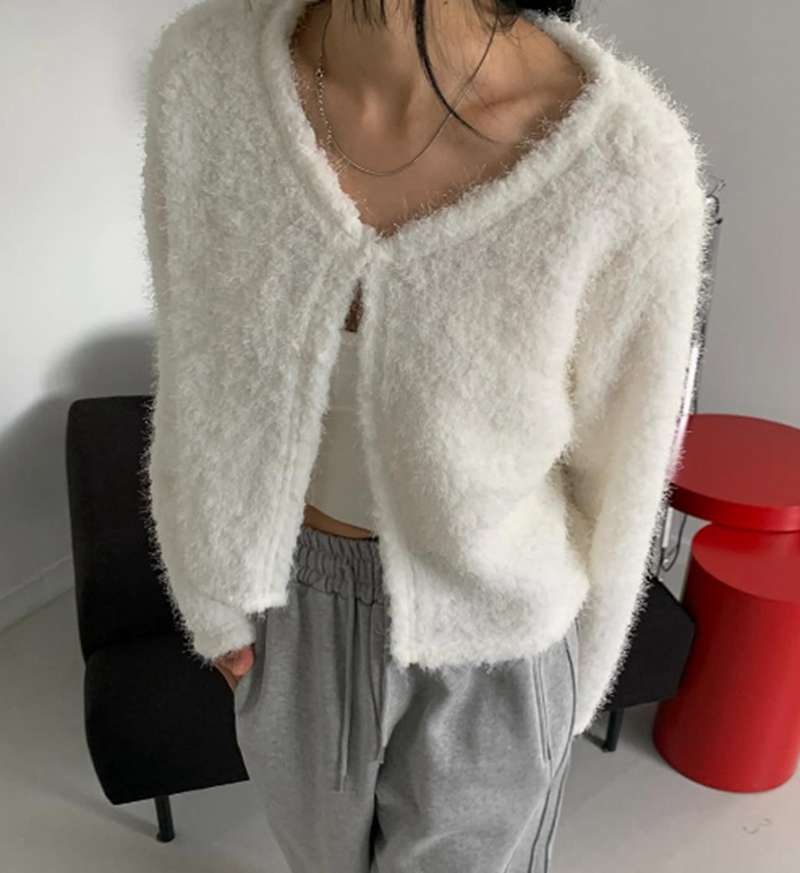 PEETS韓國直郵女裝新款熱賣時尚人氣24秋夏職業休閑推薦針織衫PEETS針織衫圖色2