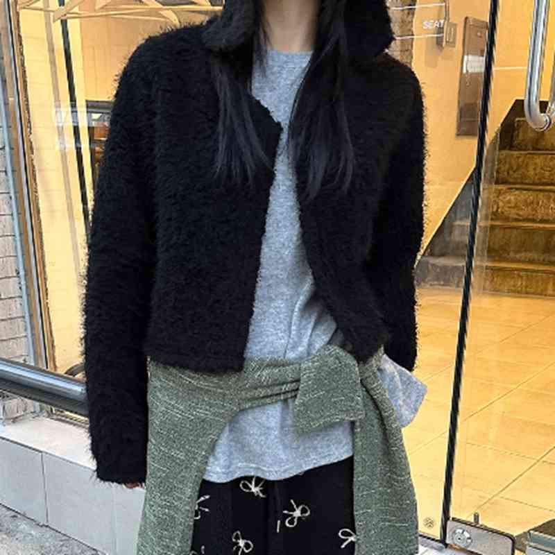 PEETS韓國直郵女裝新款熱賣時尚人氣24秋夏職業休閑推薦針織衫PEETS針織衫圖色3