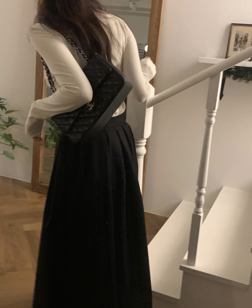 love us u/OBJET東大門代購女裝新品人氣真品半身裙中短裙love us u/OBJET半身裙/中短裙
