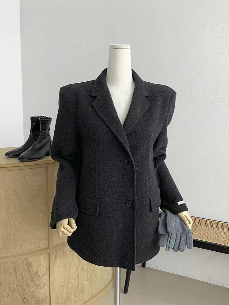 OLZE-올제-T東大門直郵女士新品人氣職業休閑24秋夏短款大衣OLZE-올제-T短款大衣