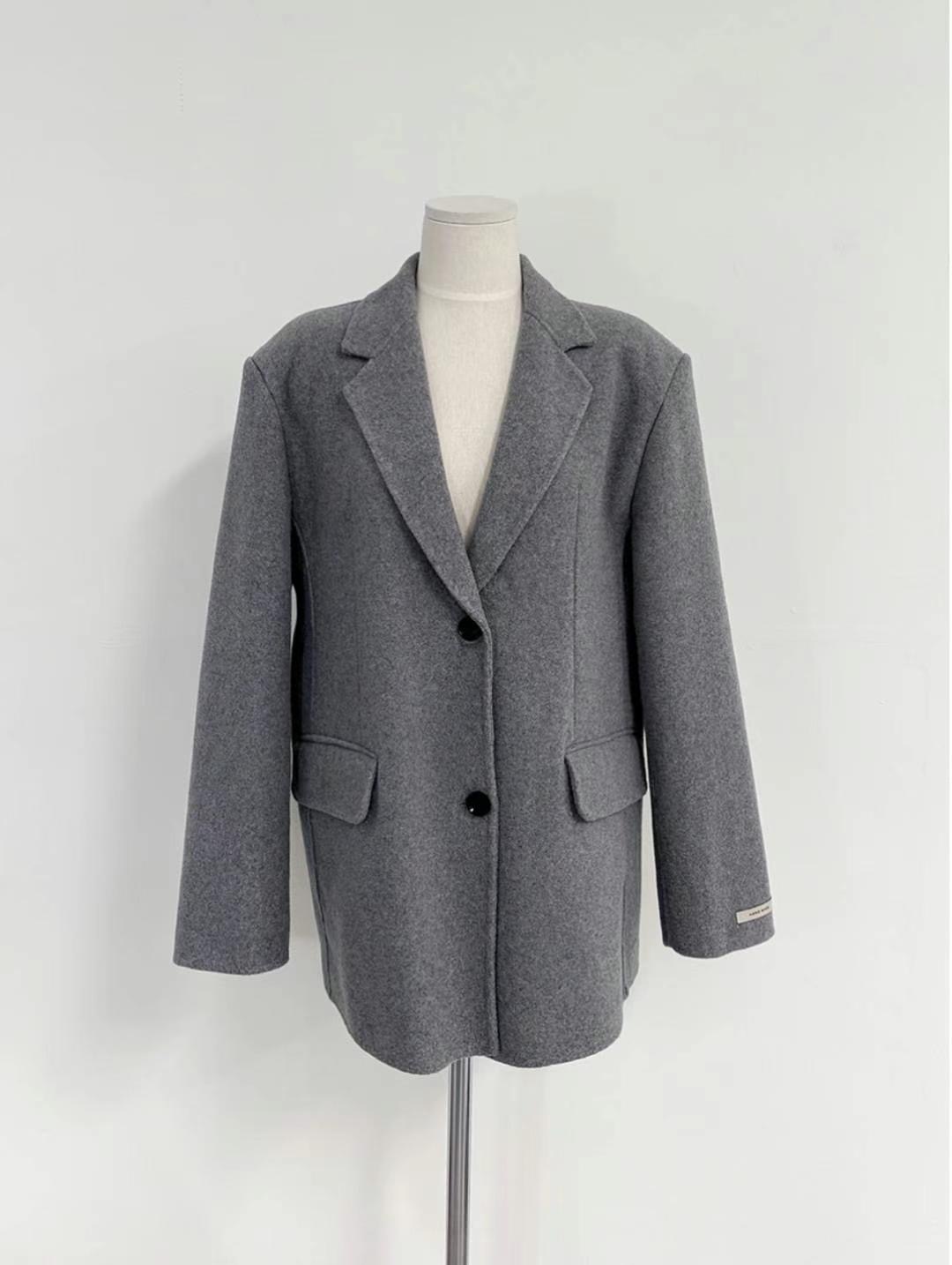 OLZE-올제-T東大門代購女士新品24秋夏人氣熱賣真品短款大衣OLZE-올제-T短款大衣圖色2