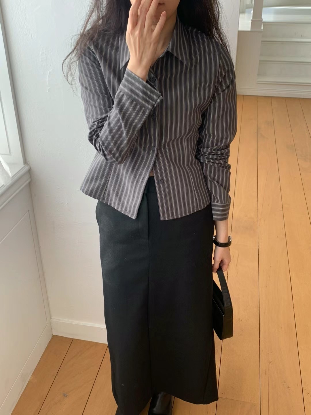 DINING東大門實拍女士新款休閑時尚推薦職業人氣襯衫蕾絲衫DINING襯衫/蕾絲衫
