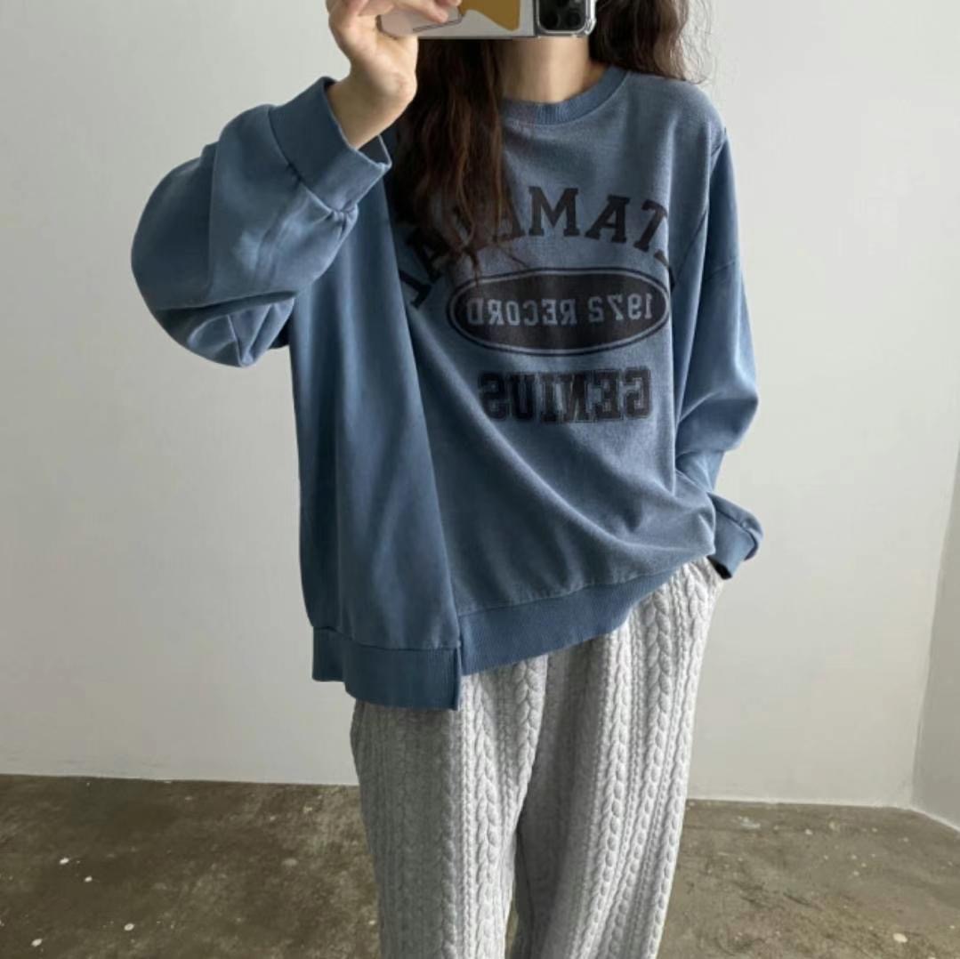 PURPLE-퍼플-T東大門代購女裝新品熱賣職業24秋夏推薦衛衣PURPLE-퍼플-T衛衣