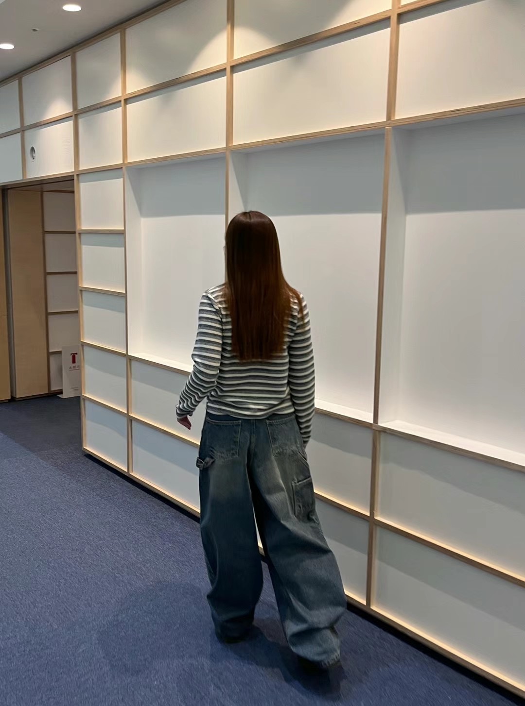 BYTEN韓國代購女裝新款人氣推薦休閑24秋夏職業長袖T恤開衫BYTEN長袖T恤