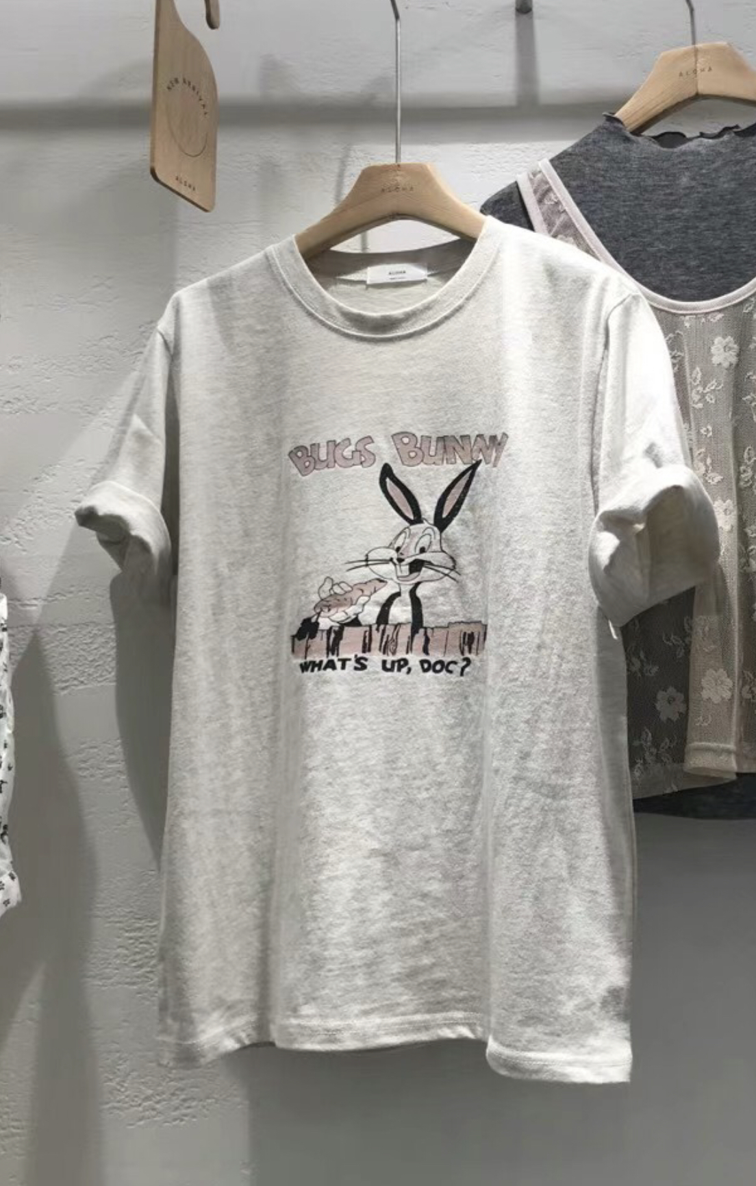 ALOHA-OT韓國直郵女士新款推薦職業熱賣真品時尚24秋夏T恤ALOHA-OTT恤圖色2