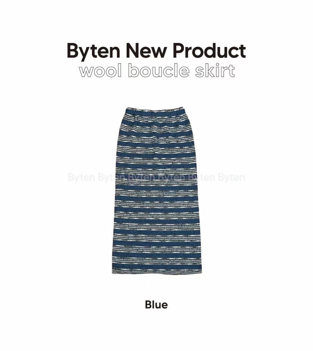 BYTEN東大門代購女士新品人氣24秋夏時尚推薦休閑熱賣真品長裙BYTEN長裙圖色1