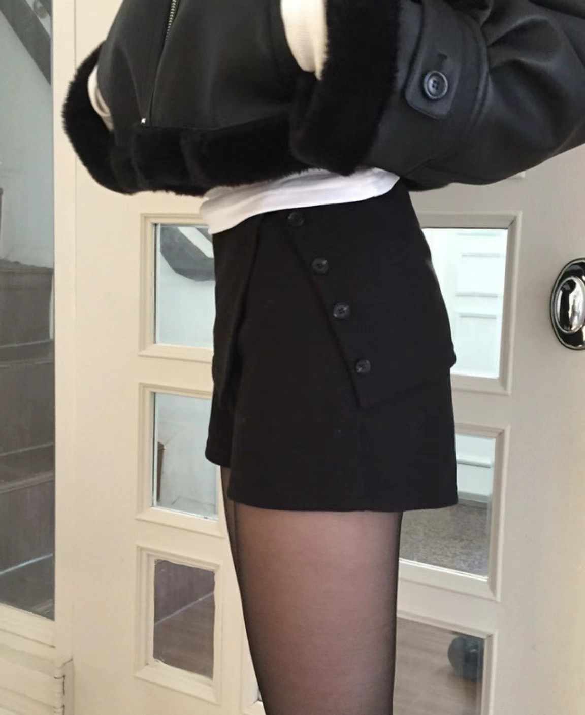 ROOOF韓國代購女裝新款推薦真品24秋夏時尚人氣熱賣職業短褲ROOOF短褲