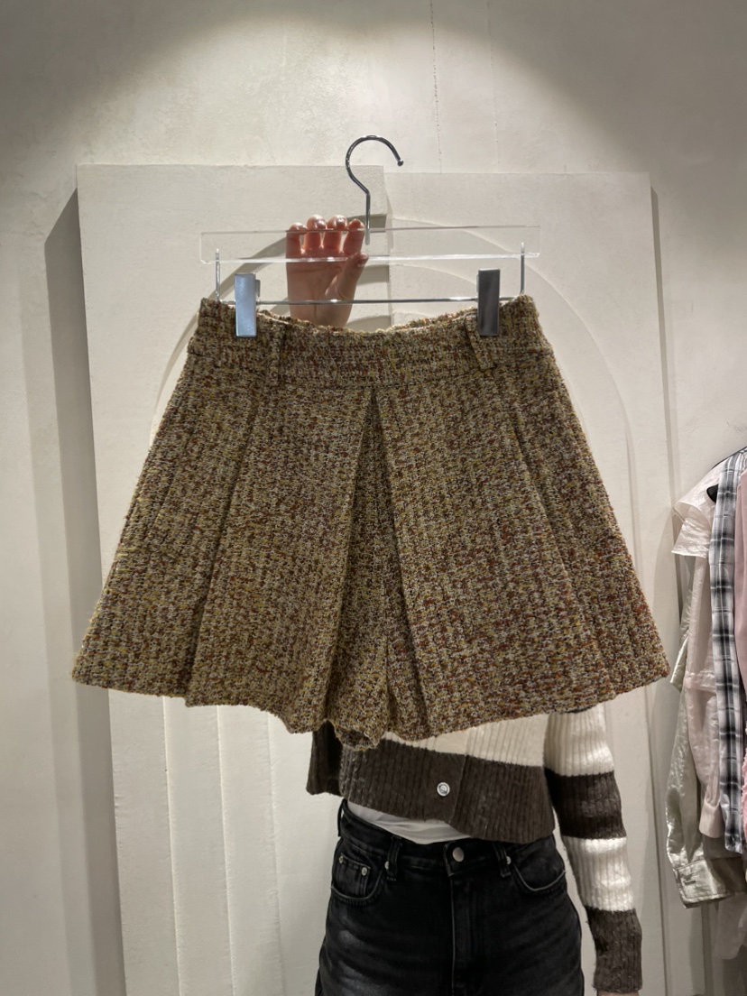 FARBE韓國直郵東大門代購女裝新品推薦時尚熱賣人氣職業裙褲PLATFORM裙褲圖色2