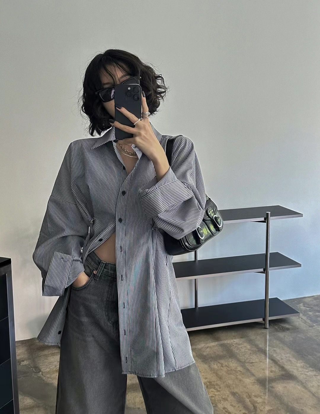 ADD-OT韓國直郵東大門代購女裝新品休閑推薦時尚職業連衣裙UNA-T連衣裙
