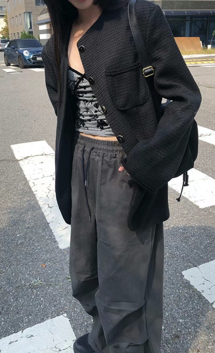 BABER韓國直郵女裝新款真品推薦24秋冬人氣職業時尚休閑夾克THE ORA夾克