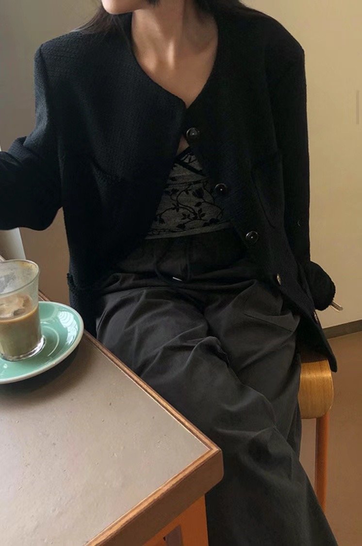 BABER韓國直郵女裝新款真品推薦24秋冬人氣職業時尚休閑夾克THE ORA夾克圖色2