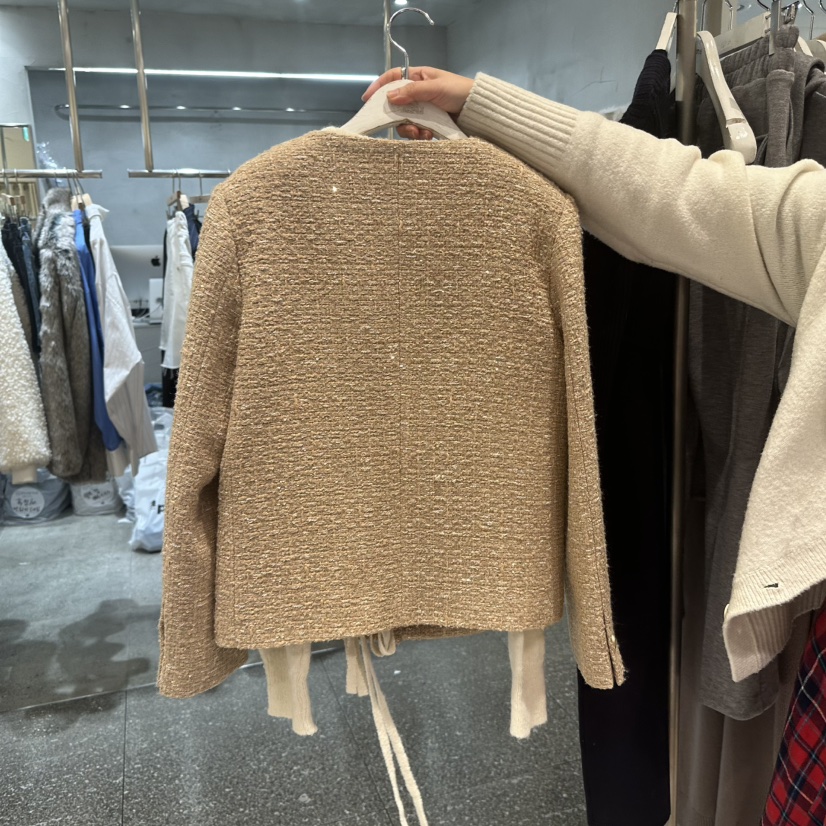 AWESOME-L韓國直郵東大門實拍女裝新款職業時尚24秋冬夾克AWESOME-L夾克