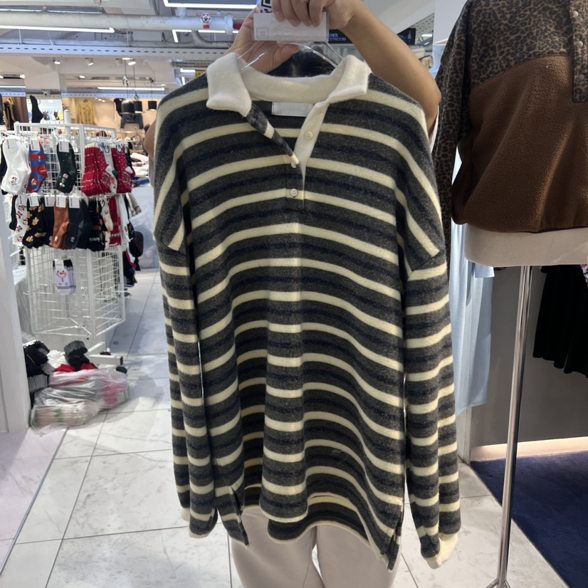 PLANTS ON GRAY韓國直郵東大門實拍女裝新品人氣推薦長袖T恤PLANTS ON GRAY長袖T恤圖色2