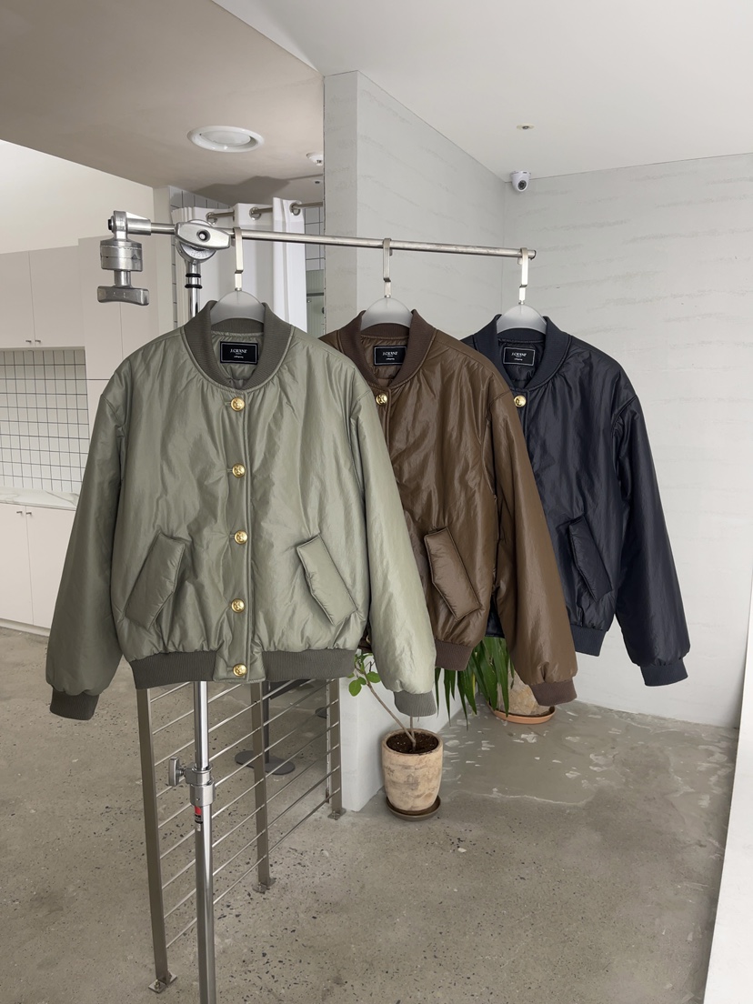 J CRANE韓國直郵東大門實拍女裝新款24秋冬熱賣真品短款棉服J CRANE短款棉服