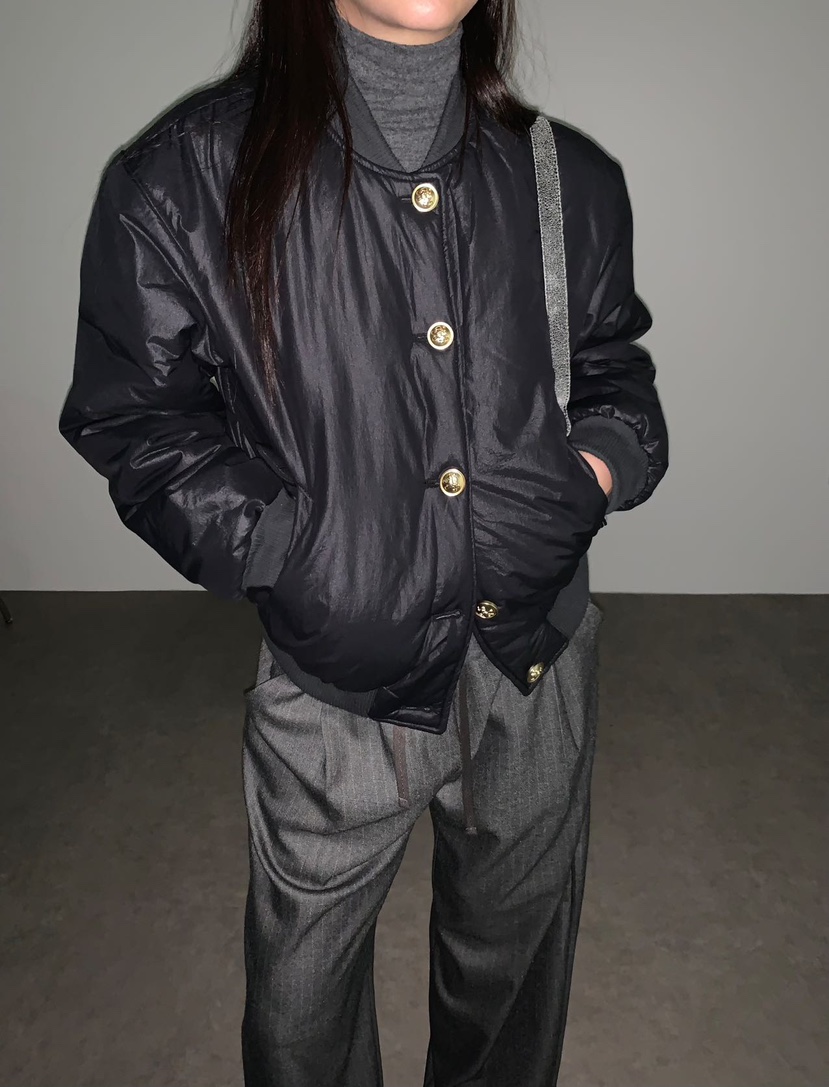 J CRANE韓國直郵東大門實拍女裝新款24秋冬熱賣真品短款棉服J CRANE短款棉服