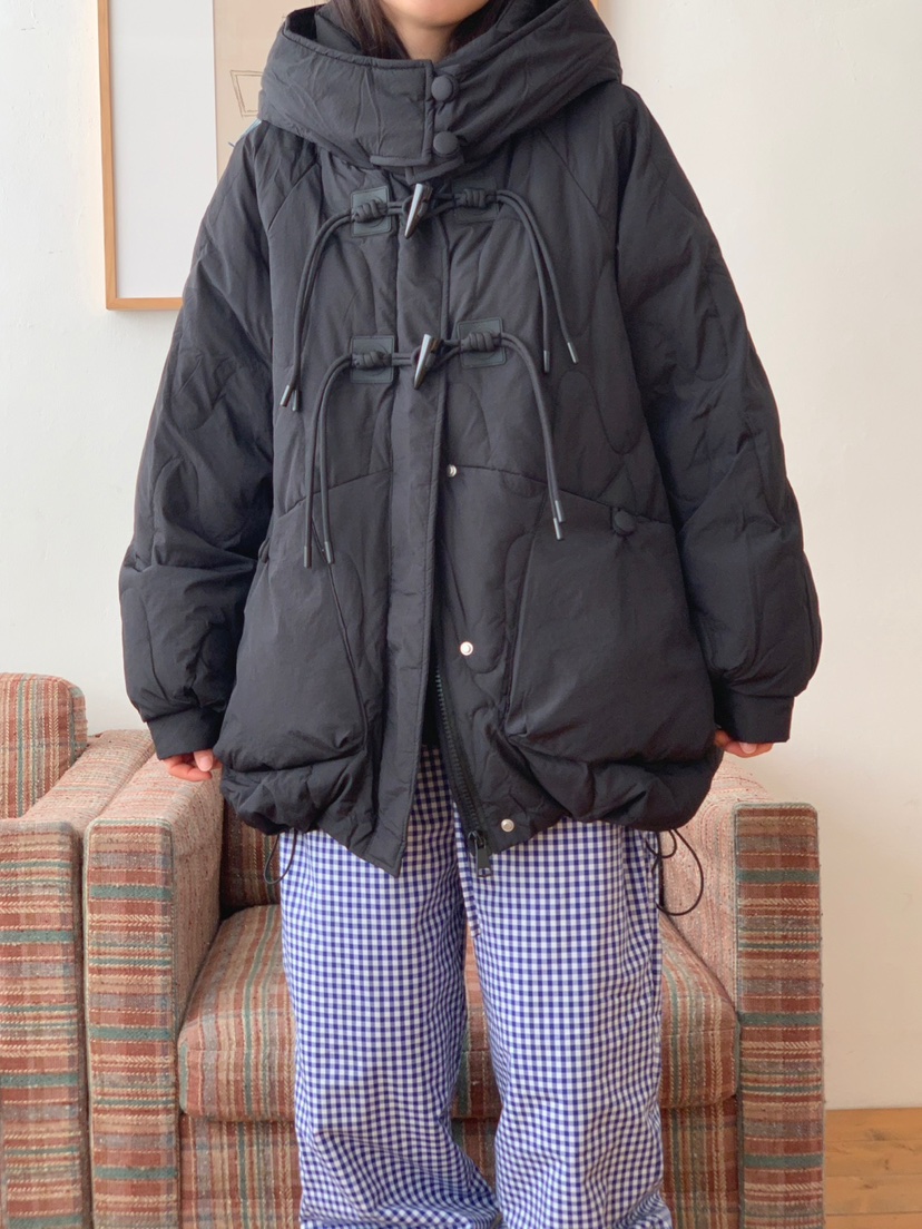 JKICHI韓國直郵東大門實拍女裝新品推薦短款羽絨服絎縫鴨絨EDIT短款羽絨服圖色2