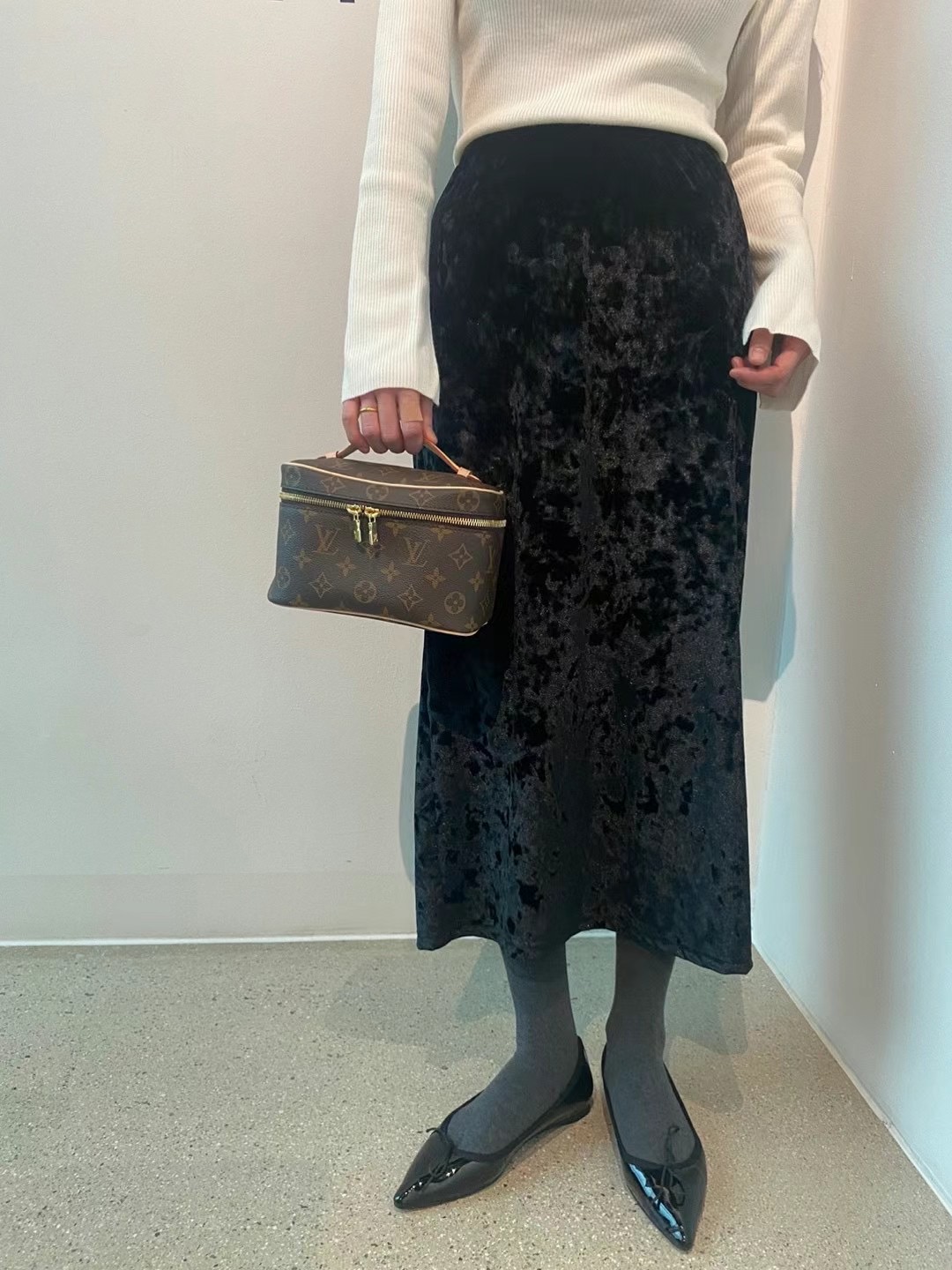 ONDO東大門實拍女士新款人氣24秋冬職業真品休閑時尚熱賣長裙ONDO長裙圖色3