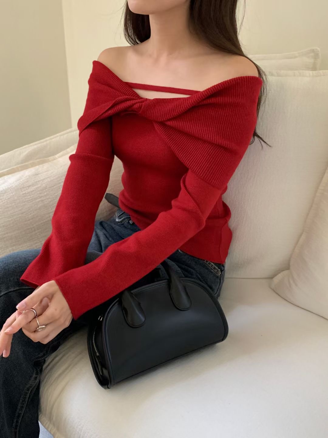 WEARME韓國直郵女裝新品人氣24秋冬真品時尚推薦休閑針織衫WEARME針織衫