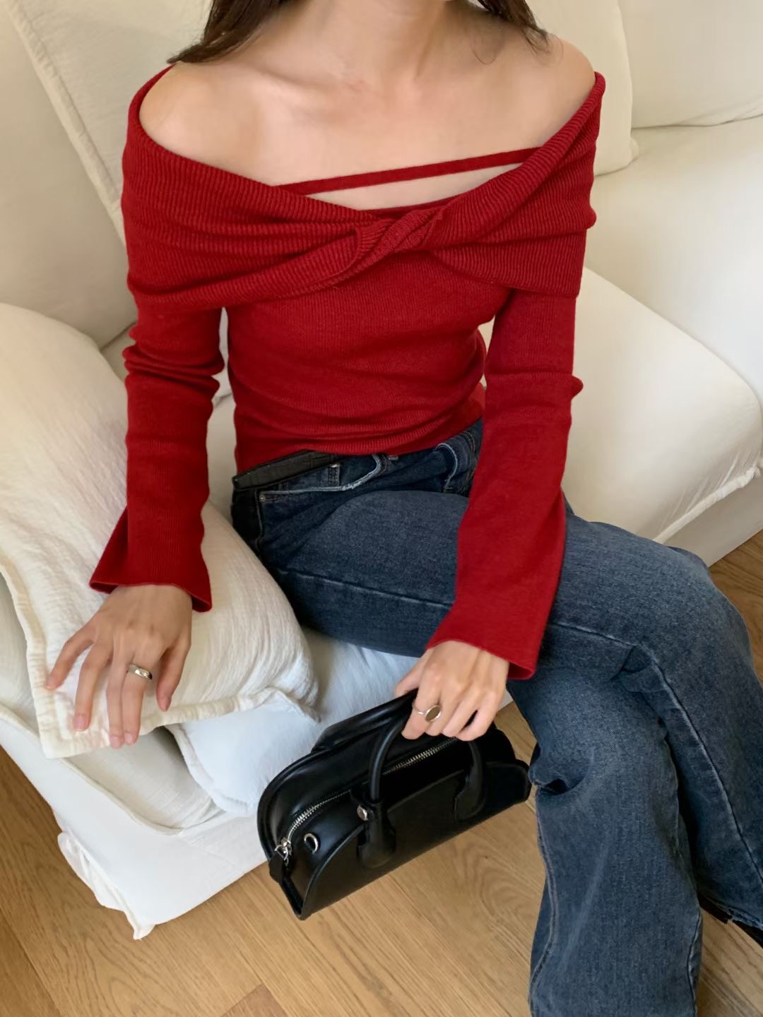 WEARME韓國直郵女裝新品人氣24秋冬真品時尚推薦休閑針織衫WEARME針織衫圖色3