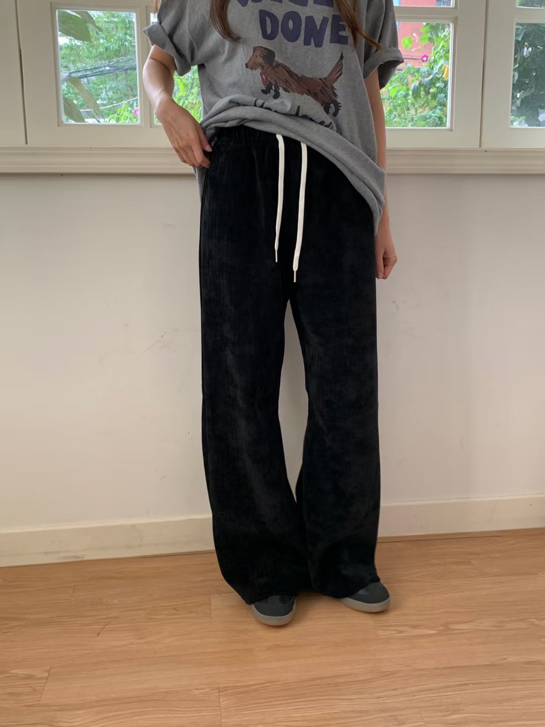WEARME韓國代購女士新品熱賣24秋冬推薦人氣時尚職業休閑褲WEARME休閑褲