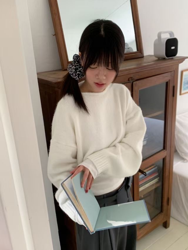 WEARME韓國直郵女士新品人氣24秋冬職業熱賣推薦休閑針織衫WEARME針織衫圖色2