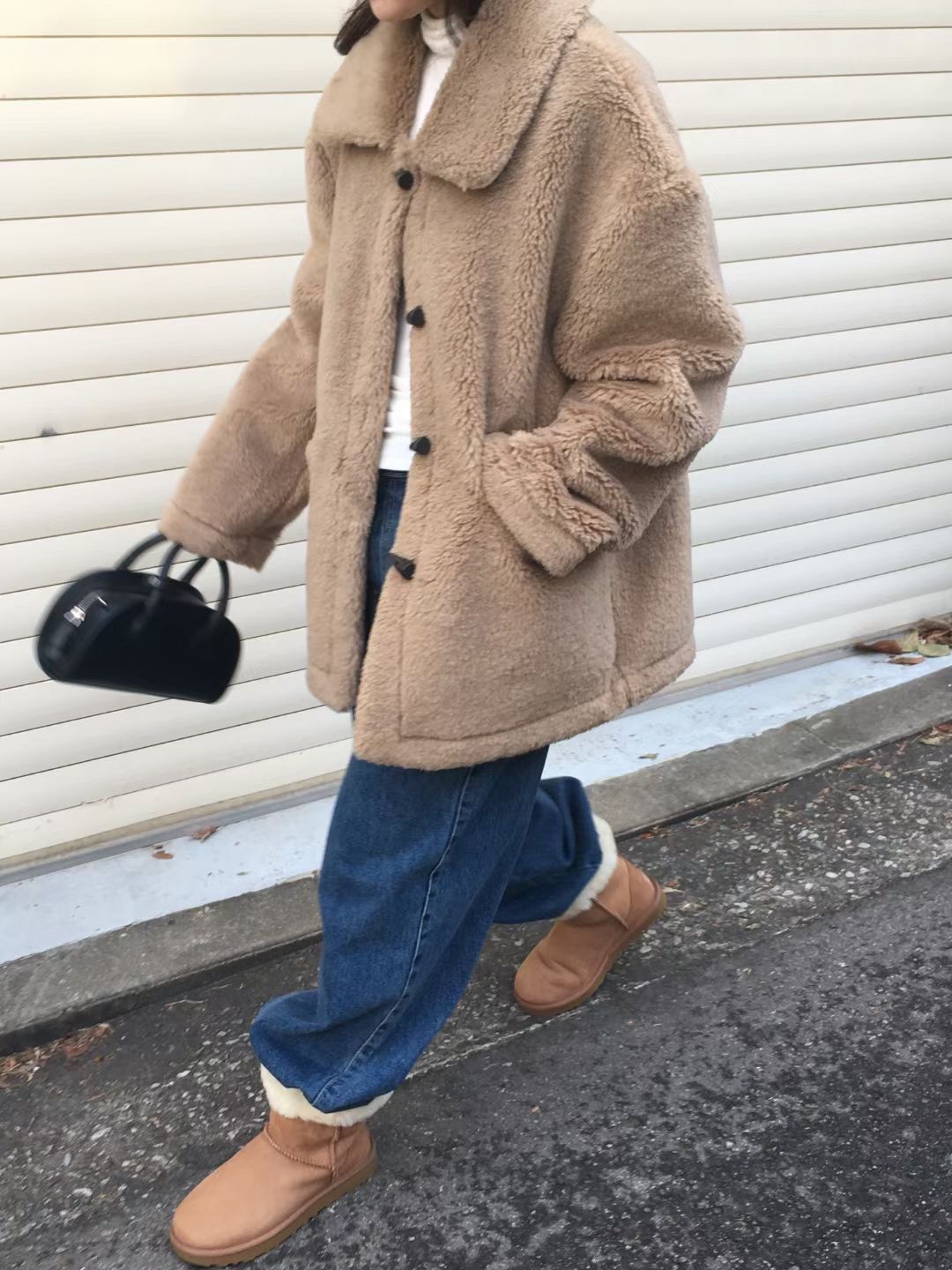 WEARME東大門代購女士新品時尚熱賣休閑24秋冬推薦短款大衣WEARME短款大衣圖色3