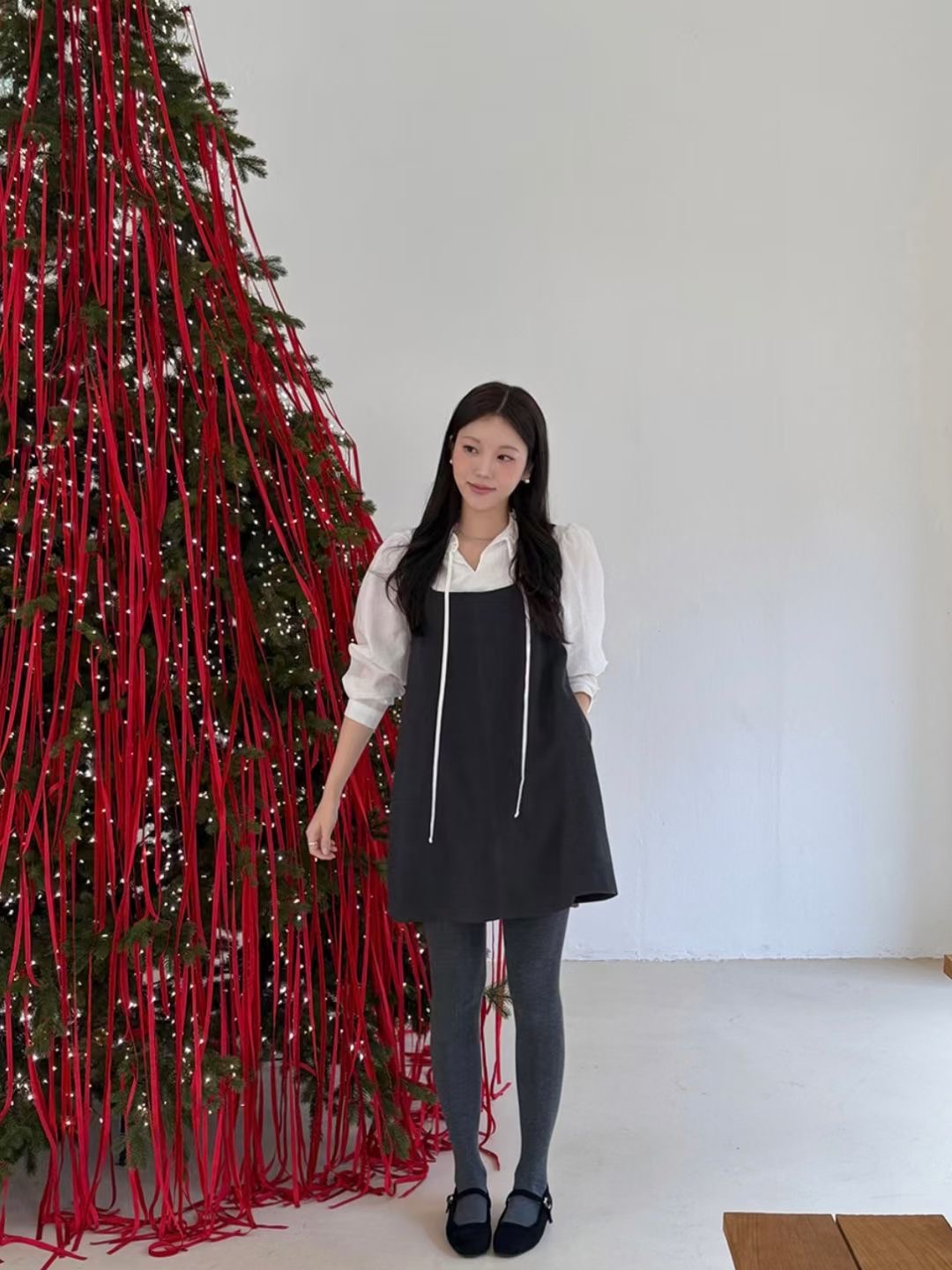 WEARME東大門代購女裝新品休閑24秋冬時尚真品推薦人氣連衣裙WEARME連衣裙