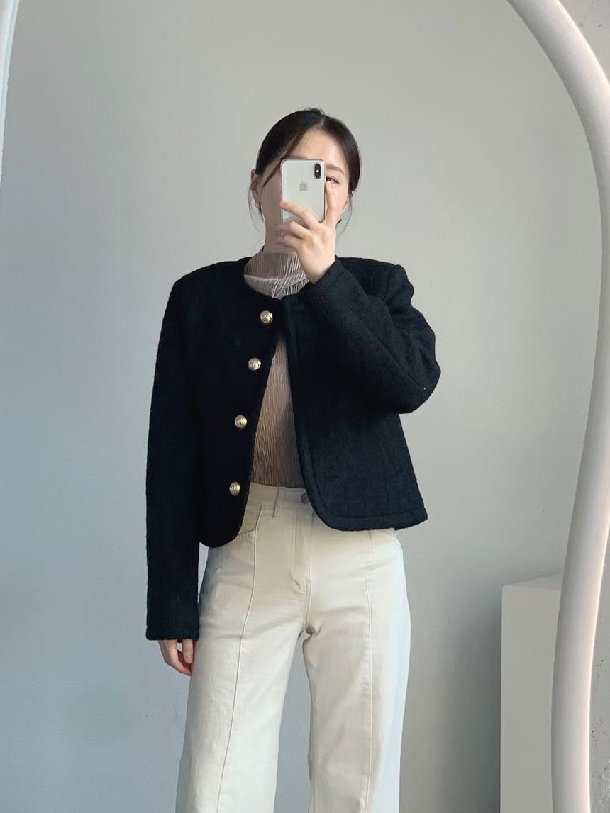 WEARME韓國直郵女士新款熱賣24秋冬時尚推薦真品休閑人氣夾克WEARME夾克