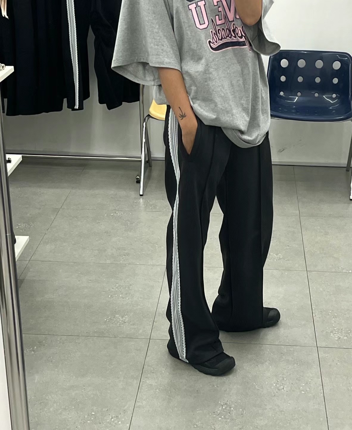 PIC東大門實拍女裝新品職業休閑時尚熱賣真品人氣24秋冬休閑褲PIC休閑褲