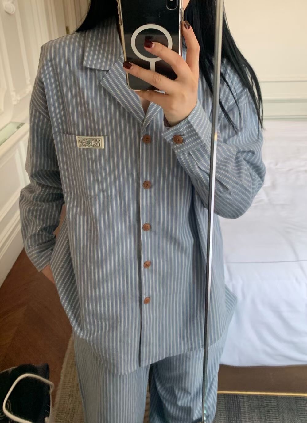 WEARME東大門實拍女士新品推薦時尚人氣熱賣真品襯衫蕾絲衫WEARME襯衫/蕾絲衫圖色2