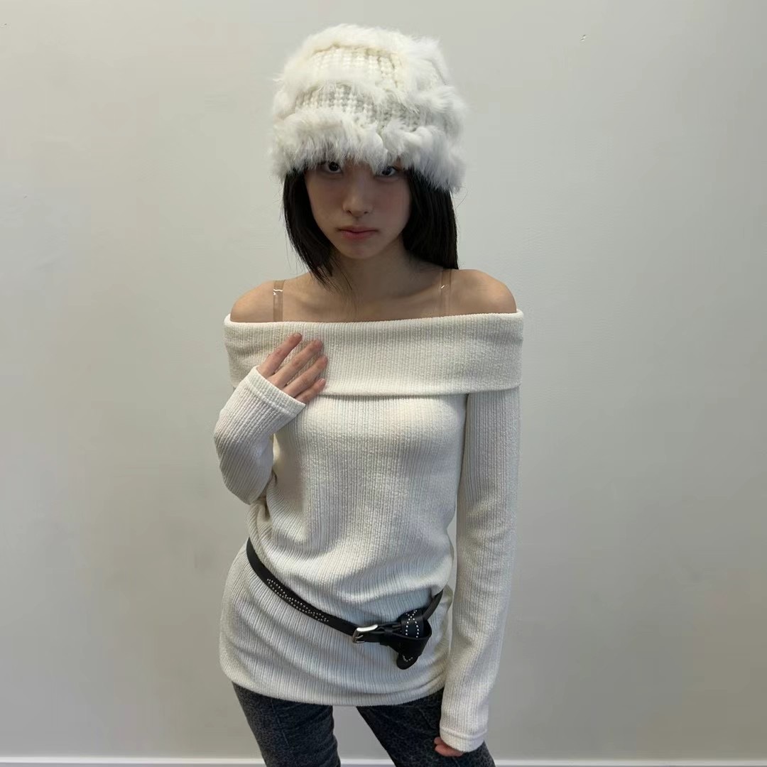 PIC韓國代購女裝新款24秋冬人氣職業時尚推薦熱賣休閑長袖T恤PIC長袖T恤