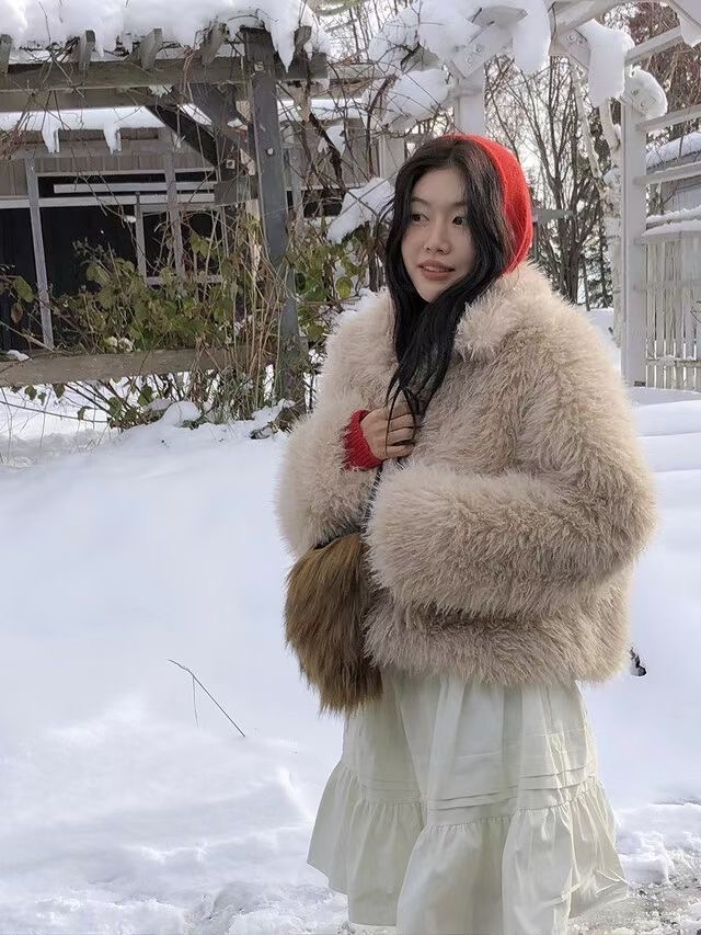 WEARME東大門代購女裝新款休閑時尚24秋冬職業真品短款大衣WEARME短款大衣
