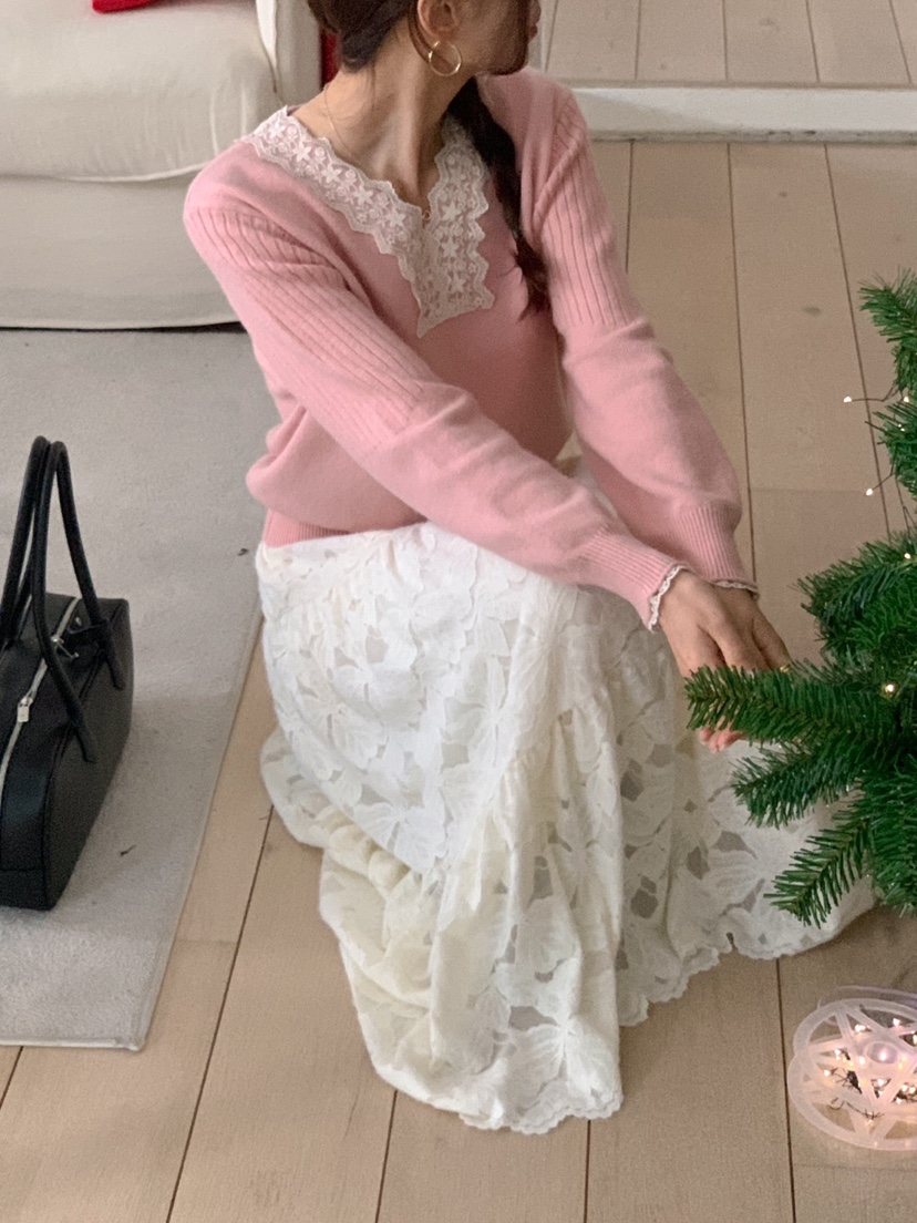 OVE東大門代購女裝新品24秋冬人氣職業休閑推薦熱賣時尚長裙OVE長裙