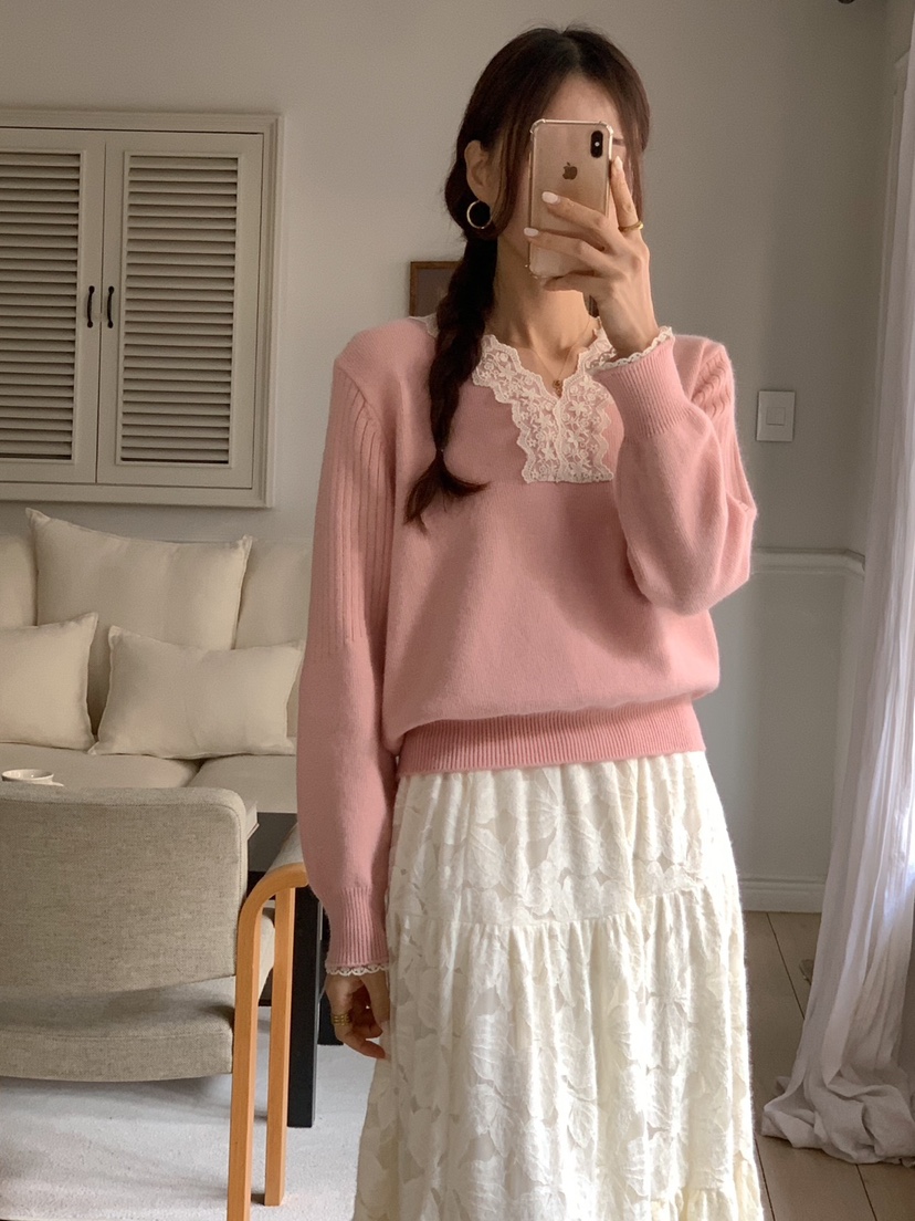 OVE東大門代購女裝新品24秋冬人氣職業休閑推薦熱賣時尚長裙OVE長裙