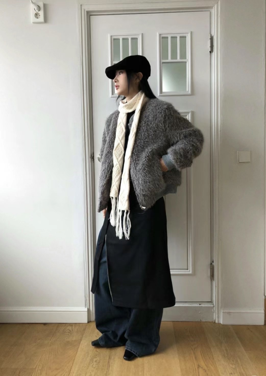 MONMOUTH東大門代購女士新款休閑推薦熱賣職業時尚24秋冬夾克MONMOUTH夾克