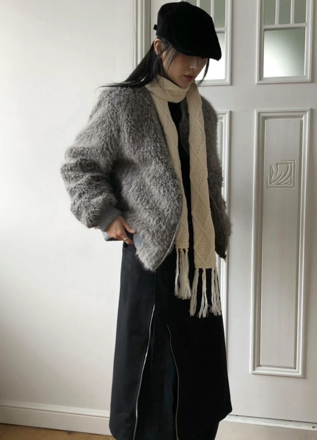 MONMOUTH東大門代購女士新款休閑推薦熱賣職業時尚24秋冬夾克MONMOUTH夾克
