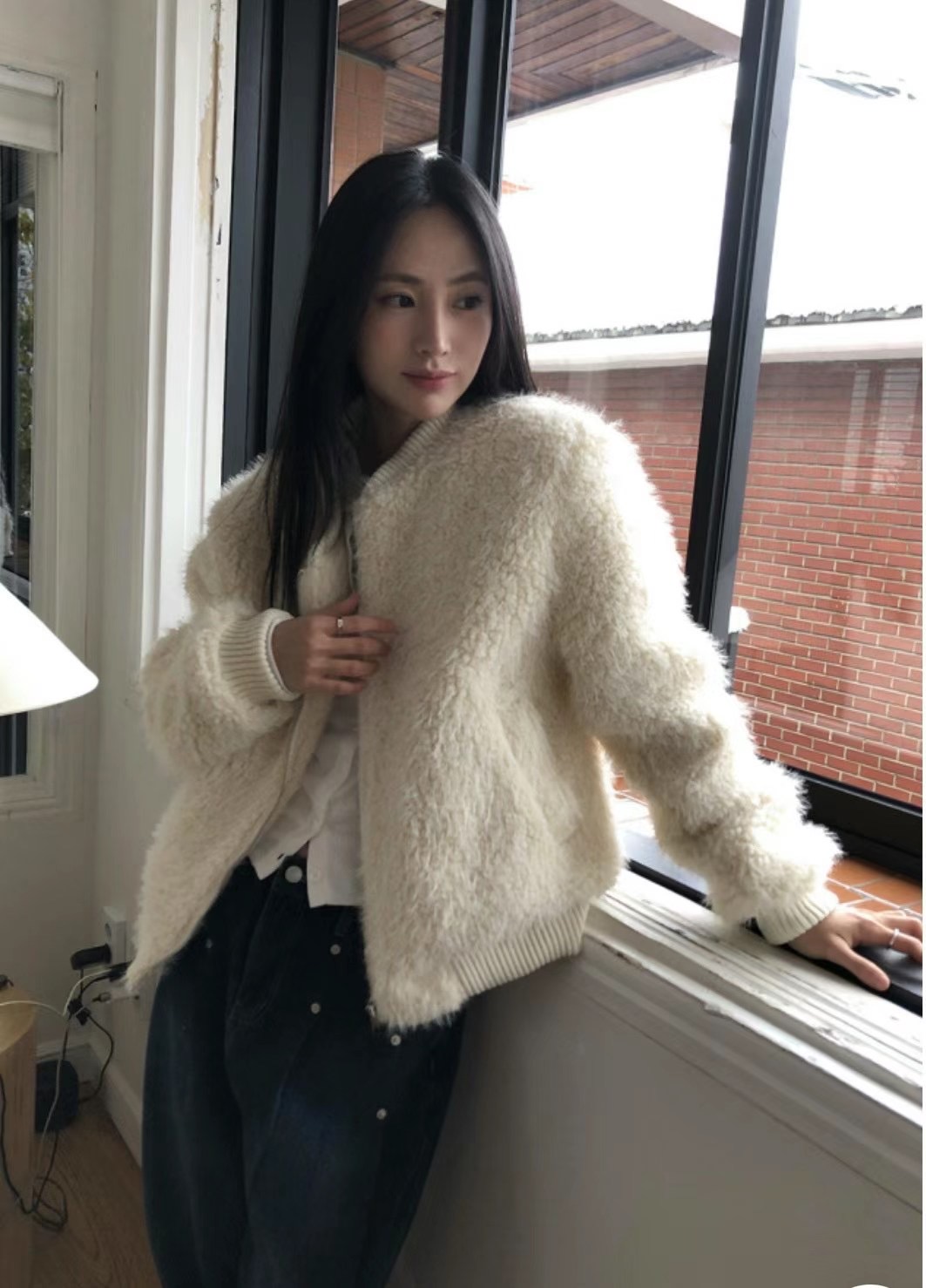 MONMOUTH東大門代購女士新款休閑推薦熱賣職業時尚24秋冬夾克MONMOUTH夾克